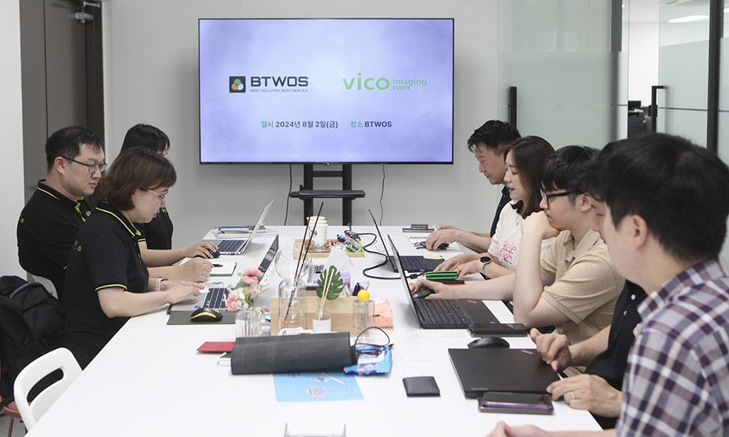 VICO Imaging과 협력 강화를 위한 시간 가져