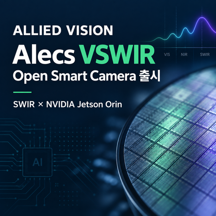 Allied Vision Alecs VSWIR Open Smart Camera 출시