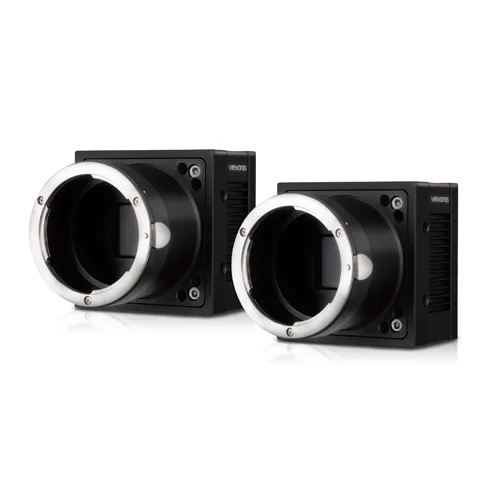 VC-4MC-M/C 80 | 2048 × 2048 해상도의 4MP급 CMOS 센서를 적용하여 정밀 검사에 대응하는 AREA 스캔 솔루션입니다.
최대 78.9 fps 촬영을 지원하며, Camera Link 인터페이스를 통해 대용량 이미지를 손실 없이 전송합니다.
Mono / Color 센서를 지원하여 PCB 검사, AOI 장비, 3D 검사 등 다양한 머신비전 환경에 적합한 성능을 제공합니다. | 비투에스 제품 이미지