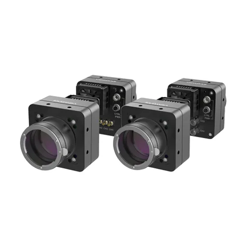 VC-25MX-M/C 81 D | 5120 × 5120 해상도의 25MP급 CMOS 센서를 적용하여 정밀 검사에 대응하는 AREA 스캔 솔루션입니다.
최대 81 fps 촬영을 지원하며, CoaXPress(CXP-6) 인터페이스를 통해 대용량 이미지를 손실 없이 전송합니다.
Mono / Color 센서를 지원하여 FPD(디스플레이), PCB, 반도체 검사 등 다양한 머신비전 환경에 적합한 성능을 제공합니다. | 비투에스 제품 이미지