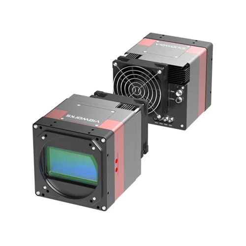 VNP-1152MX2-M 15 | 24000 × 12000 해상도의 CMOS 센서와 픽셀 시프팅 기술을 결합하여 최대 48000 × 24000 해상도의 이미지를 취득하는 AREA 스캔 솔루션입니다.
최대 15 fps 촬영을 지원하며, CoaXPress 인터페이스를 통해 대용량 이미지를 손실 없이 전송합니다.
열전냉각(TEC)으로 센서 온도를 주변 온도 대비 최대 10±2°C 낮춰 장시간 노출에서도 노이즈를 억제합니다.
Mono 센서를 지원하여 FPD(디스플레이), PCB, 반도체 검사 등 다양한 머신비전 환경에 적합한 성능을 제공합니다. | 비투에스 제품 이미지