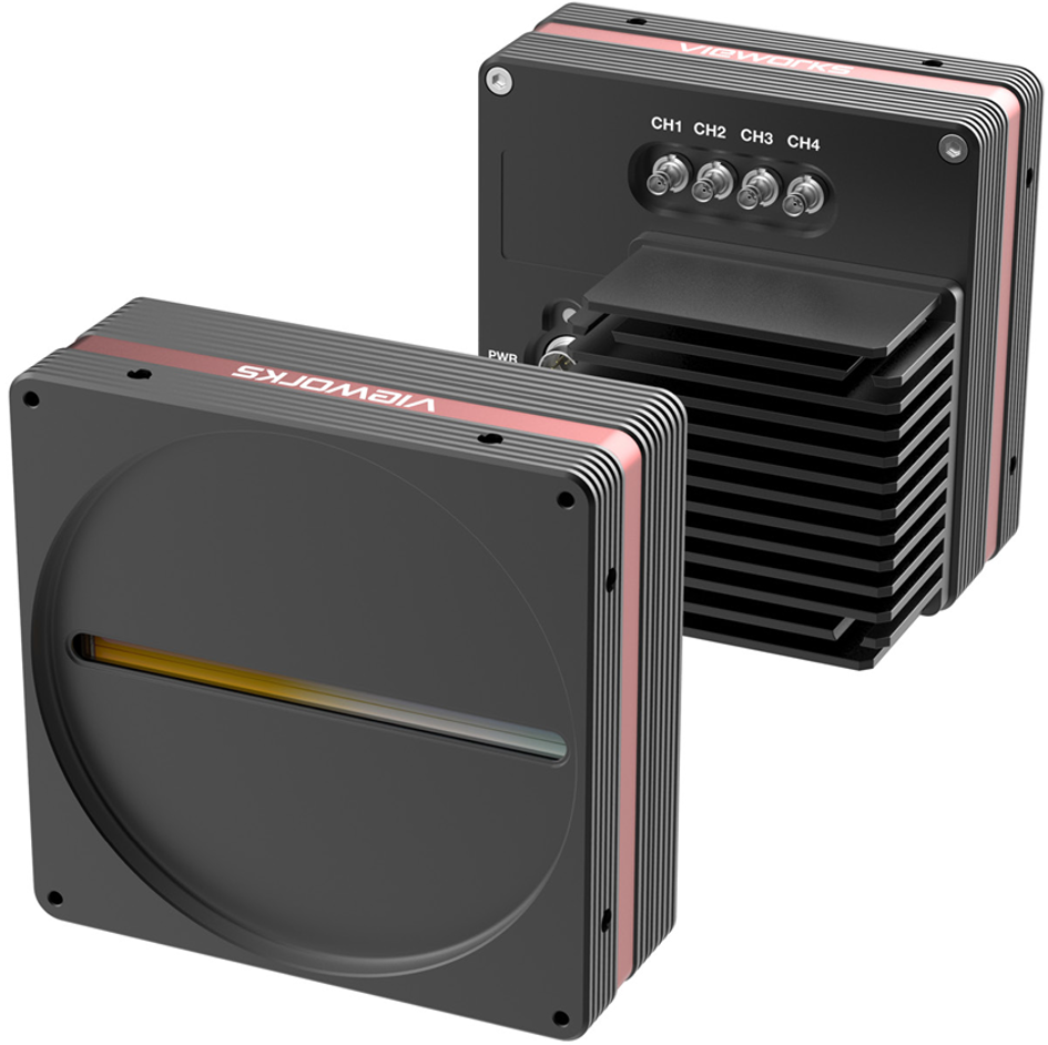 VTS-23K3.5X2-H209 | VTS-23K3.5X2-H209은 Vieworks의 Hybrid TDI 센서를 적용한 23K 초고해상도 라인스캔 카메라입니다. 23,360픽셀 해상도와 최대 209kHz 라인레이트, CoaXPress 2.0 인터페이스를 지원하여 반도체, 디스플레이, PCB 및 배터리 검사와 같은 초고속·초정밀 머신비전 애플리케이션에 최적화된 성능을 제공합니다. | 비투에스 제품 이미지
