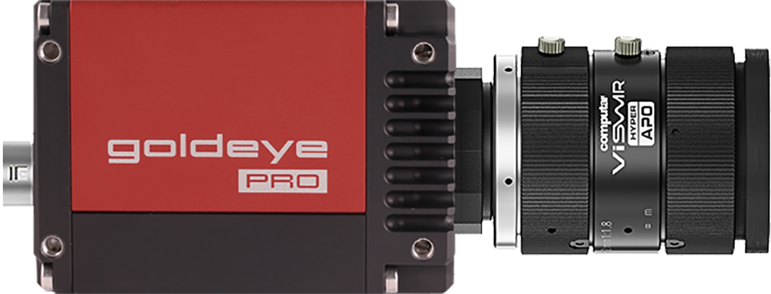 Goldeye Pro G5-530 VSWIR TEC1 | 2,592 x 2,056 해상도의 5.3MP급 InGaAs 센서를 적용하여 정밀한 이미지 획득이 가능한 Goldeye Pro SWIR 카메라입니다.
최대 115fps 촬영을 지원하며, 5GigE Vision (5GBASE-T/2.5GBASE-T, PoE) 인터페이스를 통해 안정적인 데이터 전송과 효율적인 시스템 구성이 가능합니다.
400~1700nm 파장대역을 지원하여 반도체 미세 결함 검사, 태양광 셀 검사 등 다양한 머신비전 검사 환경에 적합한 성능을 제공합니다. | 비투에스 제품 이미지